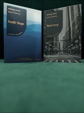 Michael Malul South Slope & West Loop Eau de Parfum Set - Blue & Gray Packaging
